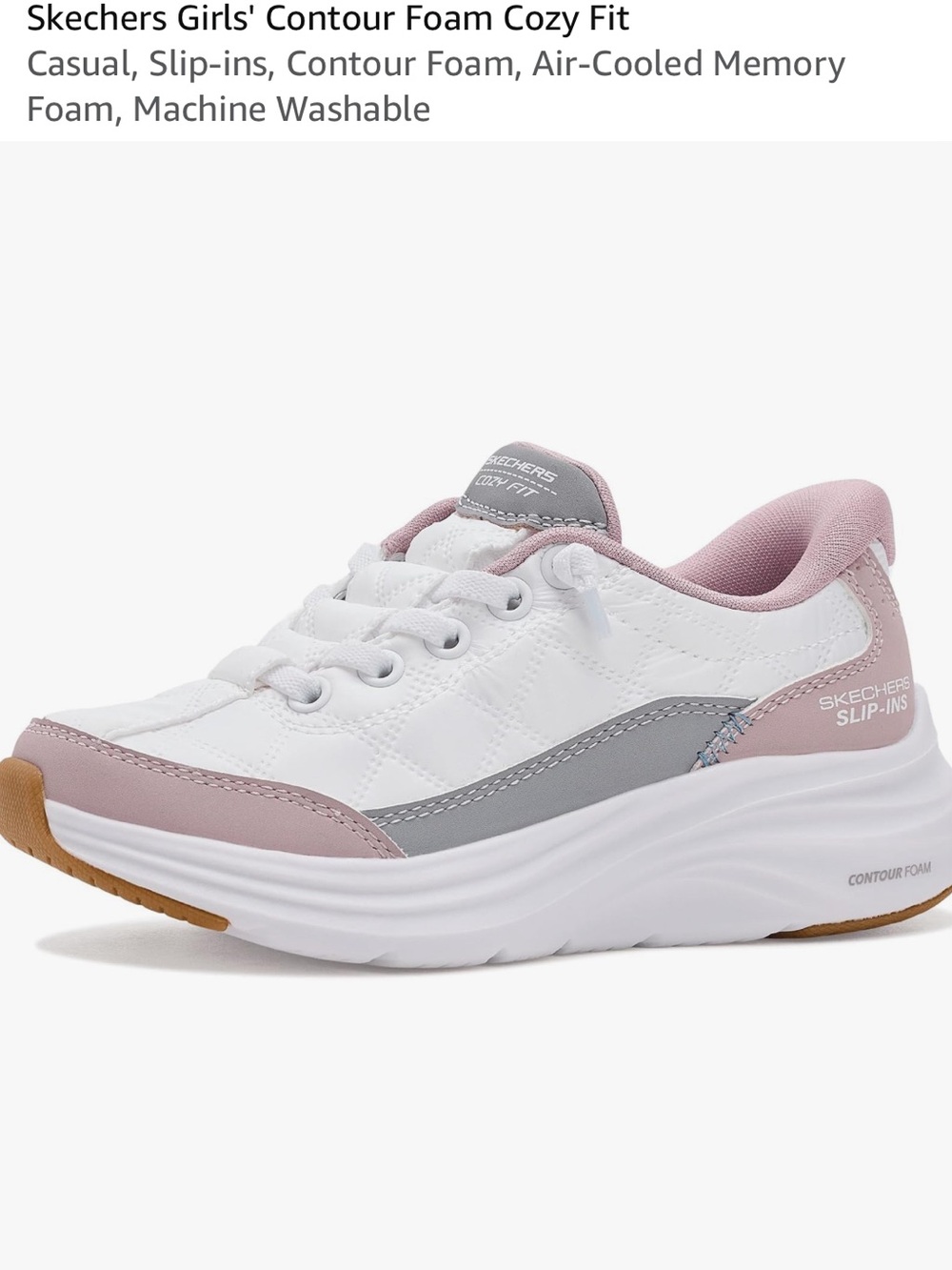 SKECHERS COZY FIT SLIP-ONS